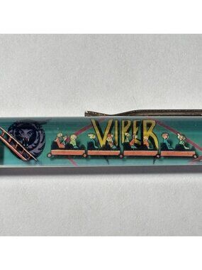 Six Flags Viper Floaty Pen Roller Coaster Moves Amusement Theme Park Souvenir
